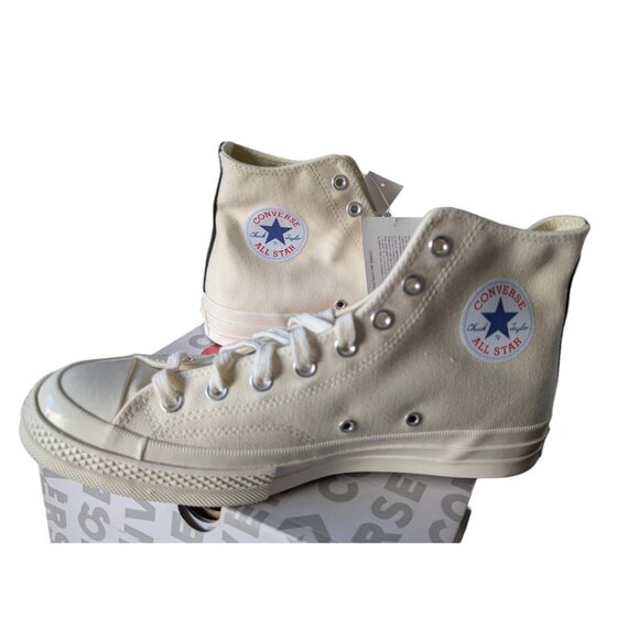 NEW Converse x Comme des Garçons High Top Sneakers - Picture 12 of 14